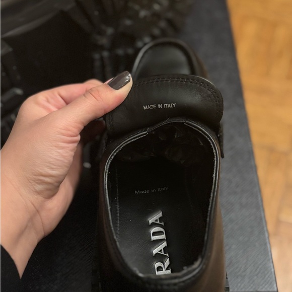 Prada Brushed Leather loafers - Picture 10 of 11